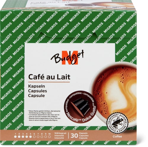 Dolce Gusto Coffee Capsules Café au Lait, 30 Capsules