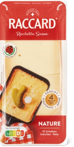 IP-SUISSE Raclette Plain, Slices