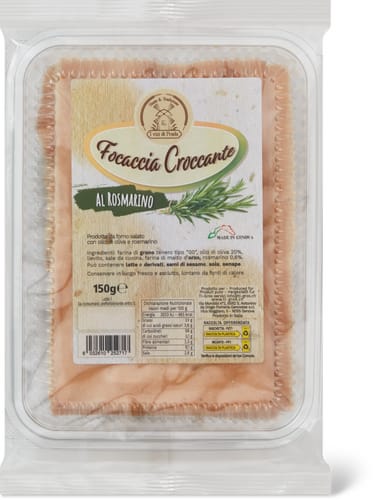 Focaccia genueser Rosmarin