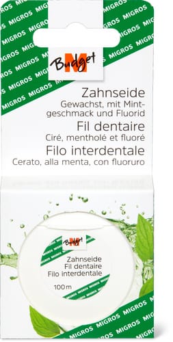Dental Floss Waxed, With Mint Flavour & Fluoride