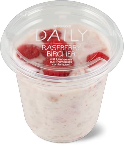Daily Bircher Muesli With Raspberries