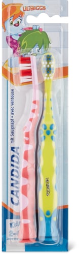 Lilibiggs Kids Toothbrush With Suction Cup