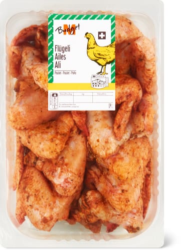 Migros Poulet Flügel gewürzt