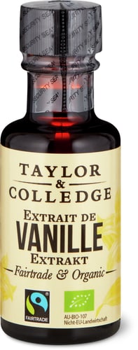 Taylor & Colledge Bio Vanilleextrakt