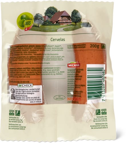 Migros Bio Cervelas