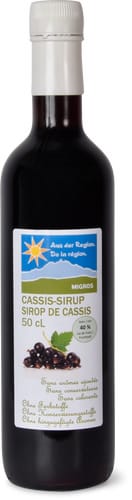 Aus der Region Syrup Blackcurrant