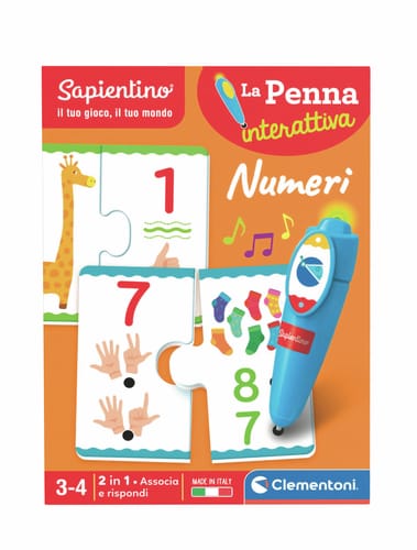 Penna Interattiva Numeri Italian (Farbe: neutral, Sprache: Italian)