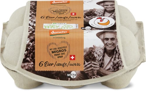 Eier CH Freiland 53g+