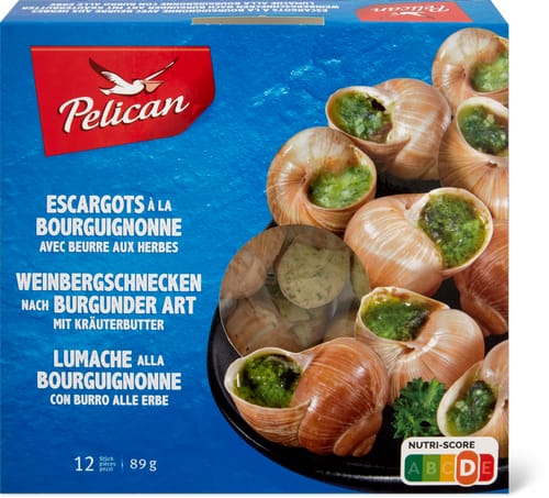 Snails Burgundy-Style With Herb Butter