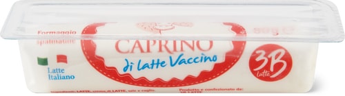 Caprino di latte vaccino