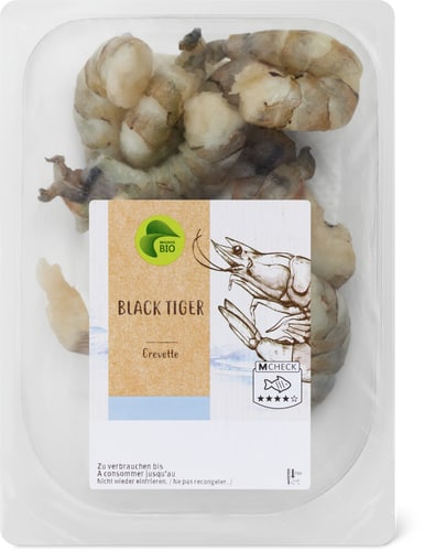 Bio Prawns, Raw, Peeled