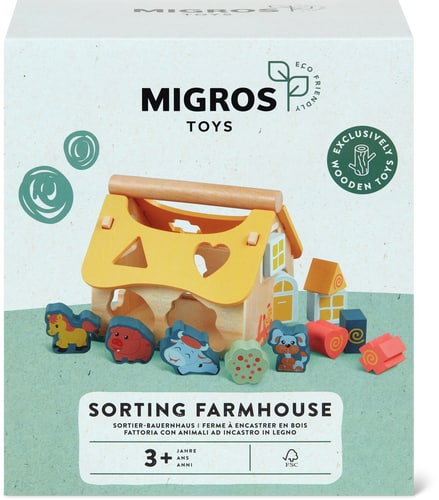 Migros Farmhouse Shape Sorter