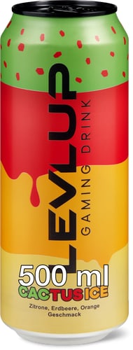 Cactus Ice Gaming Drink Lemon, strawberry, orange flavour