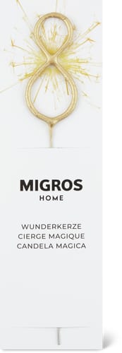 Sparkler Number 8 Gold (Art: ZAHL 8)