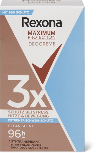 Clean Scent Deodorant Cream 96-Hour Antiperspirant