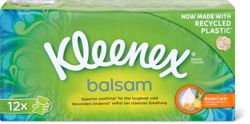 Balsam Tissue Box 4-Ply With Aloe Vera, Vitamin E & Calendula