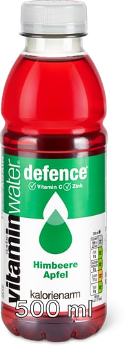 Vitaminwater Defence Raspberry-apple, low in calories