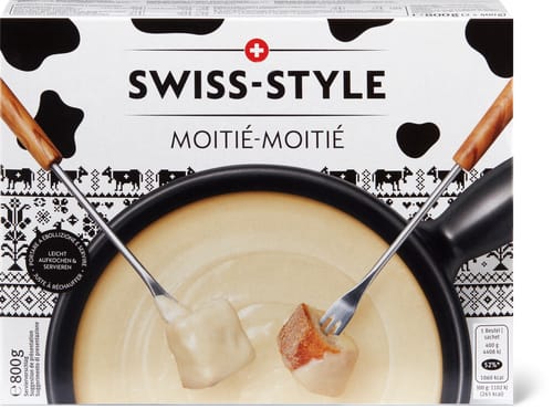 Swiss-Style Fondue Moitié-Moitié