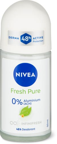 Déodorant roll-on Fresh Pure  0% d’aluminium, 48 h