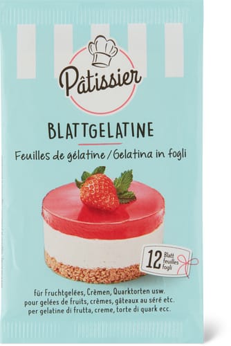 Leaf gelatine