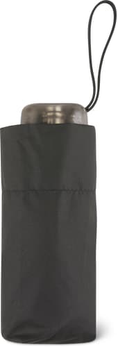 Ombrello pieghevole mini con apertura manuale (Colore: nero, Taglie: one Size)