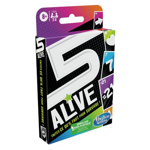 Hasbro Gaming Five Alive Francese (Colore: neutro, Lingua: Francese)