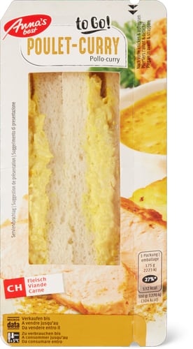 Sandwich Chicken Curry