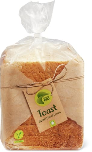 Bio Pane per toast scuro