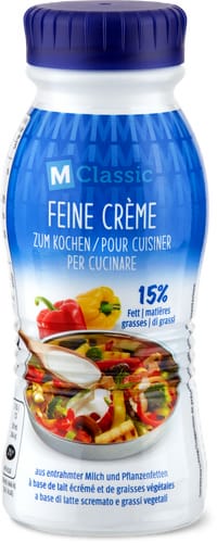 Crème zum Kochen