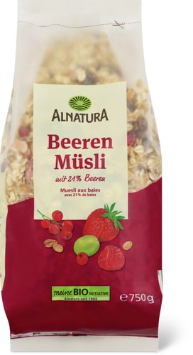 Bio Berry muesli with 21% berries