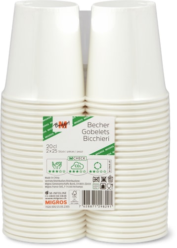 Gobelet Papier, 2 dl