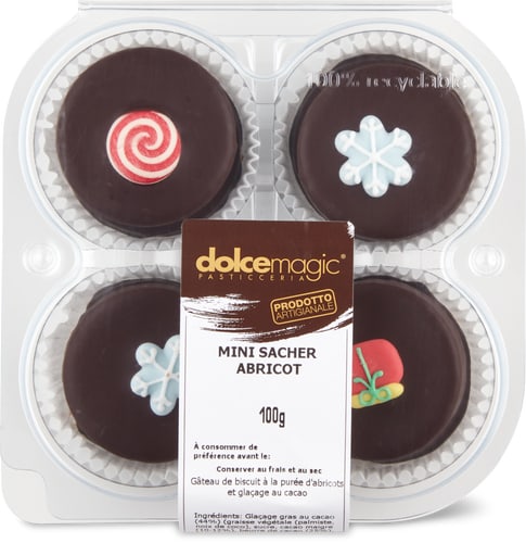 Noël sacher abricot