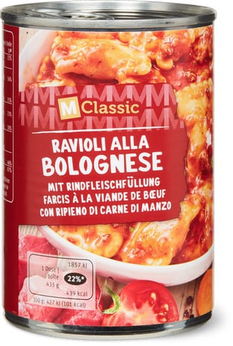 Ravioli Bolognese With Beef Filling