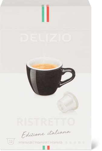 Coffee Capsules Ristretto Italiana, 12 Capsules