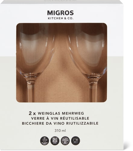 Wine Glass Reusable, Transparent