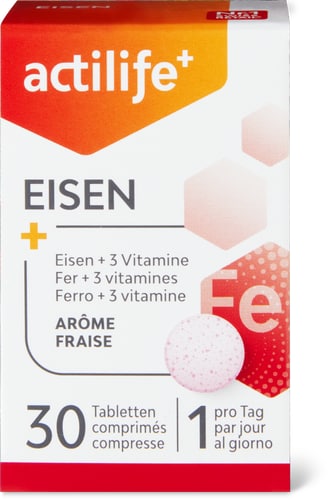 Iron tablets