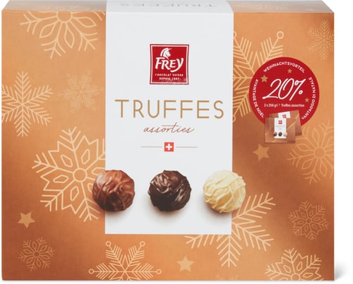 Truffes assorties