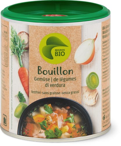 Bio Vegetable stock fat-free