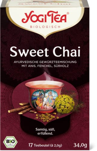 Bio Sweet Chai spiced tea Aniseed, fennel & liquorice