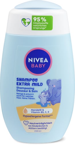 Shampooing douceur et soin Huile d'amande, vitamines B5, C, E
