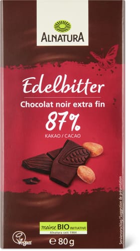 Bio Chocolate bar Dark chocolate 87% cocoa