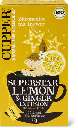 Bio Superstar herbal tea Lemon & ginger