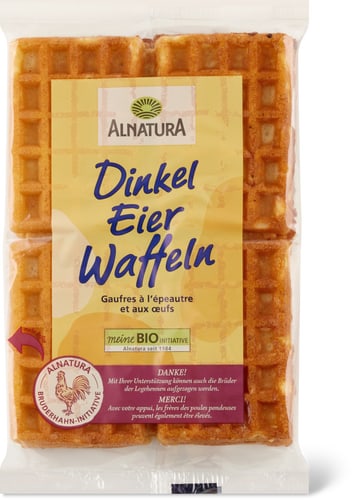Bio Egg waffles Spelt