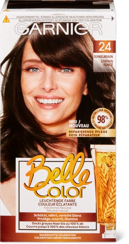 Hair Colour 24 Dark Brown, permanent