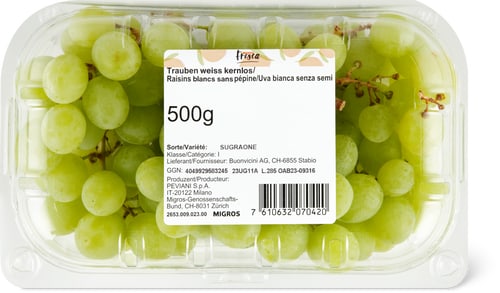 Fresca Seedless Grapes White