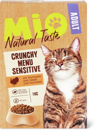 Natural Taste Sensitive Adult Crunchy Menu With Turkey