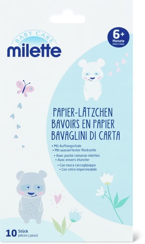 Baby Care Paper bib 6 M+