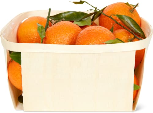 Clementines avec feuille