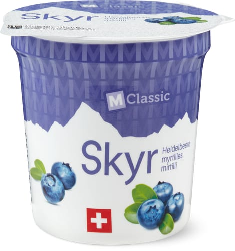 Skyr Heidelbeere