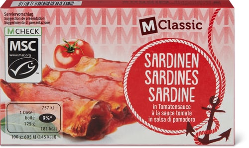 MSC Sardine in salsa di pomodoro